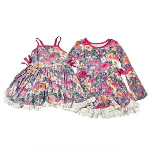 Love & Grow Whimsical Garden Floral Comfort Set Size 4